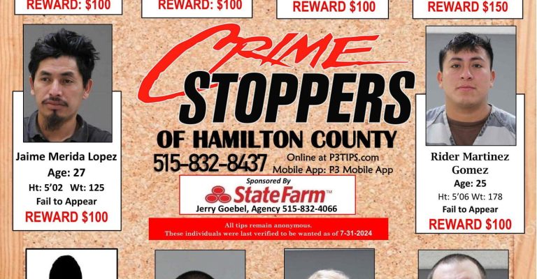 Crime Stoppers Wanted Poster