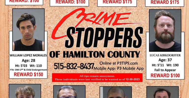 Crime Stoppers Most Wanted flyer